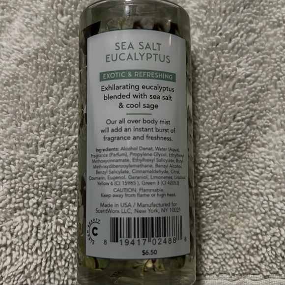 Sea Salt Eucalyptus Body Mist - Picture 2 of 2